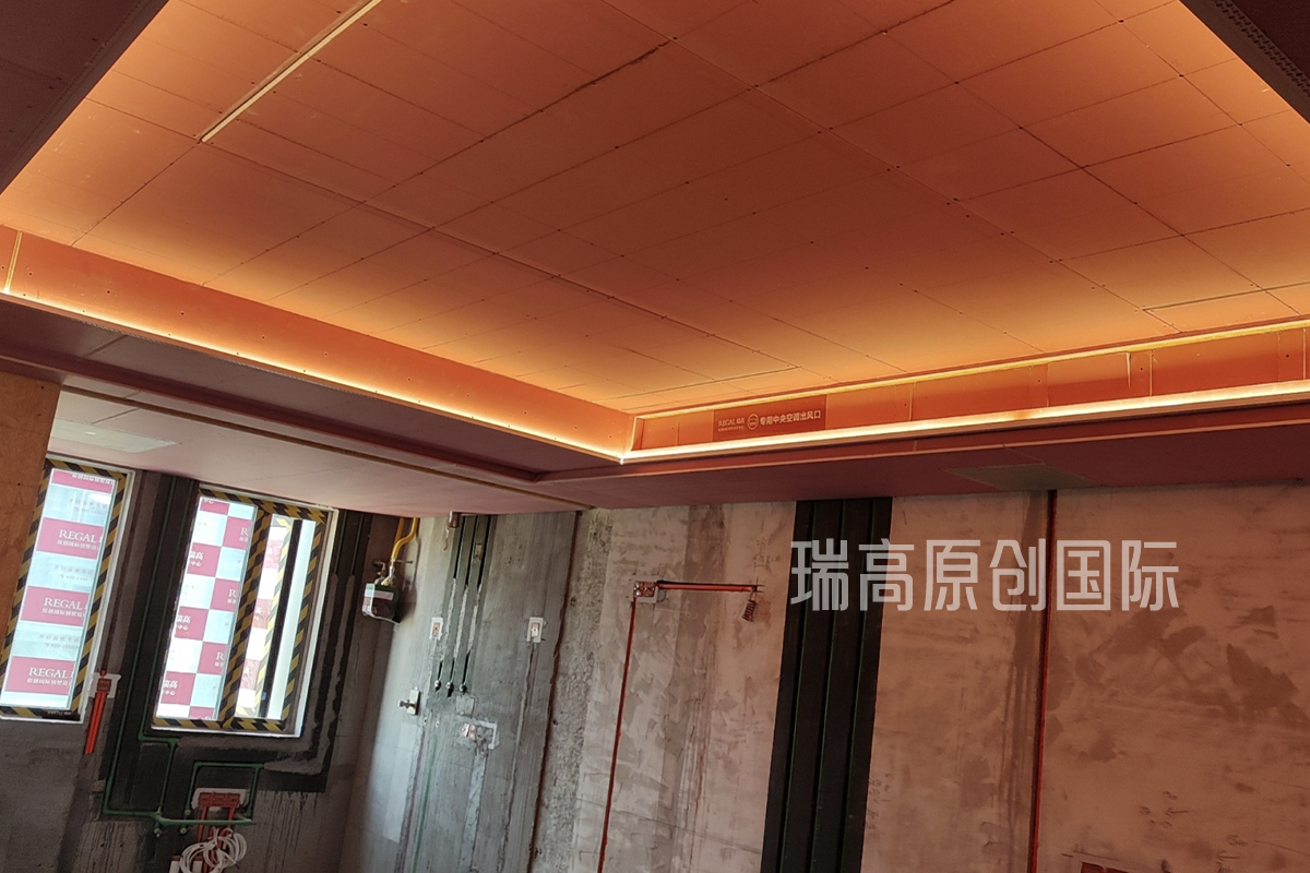 雅居乐 185㎡ 现代简约风格装修在施工地-木工施工