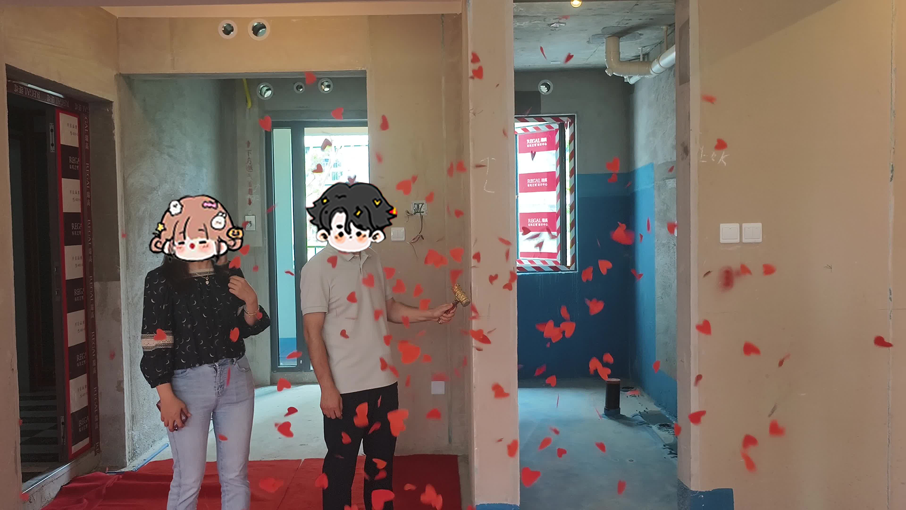 信达时代国著 140㎡ 轻法式-开工大吉