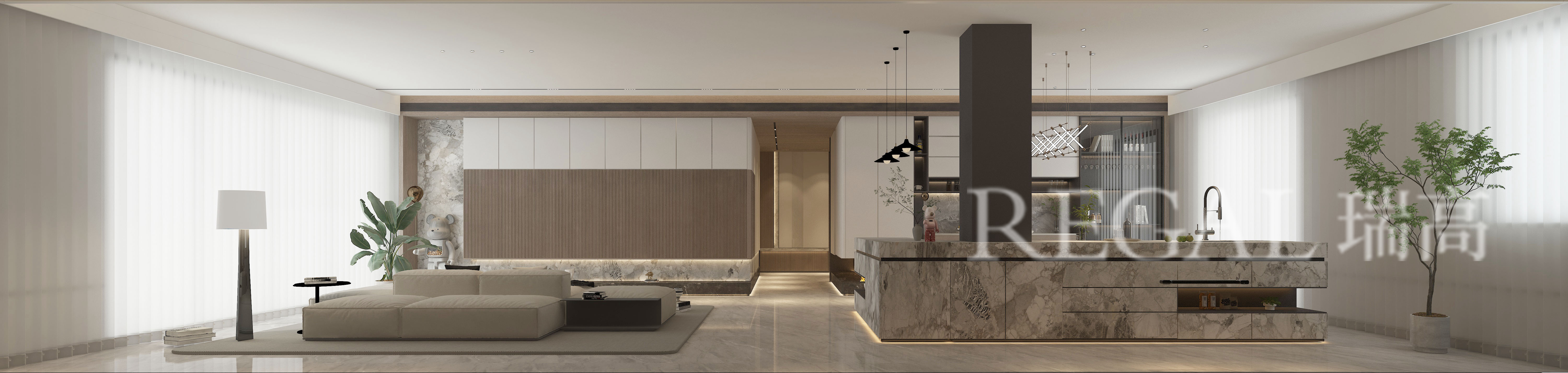 永威上和琚220㎡现代简约