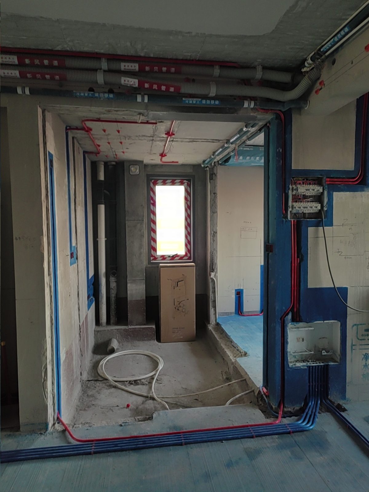 兰溪府 143㎡ 现代轻奢-水电阶段