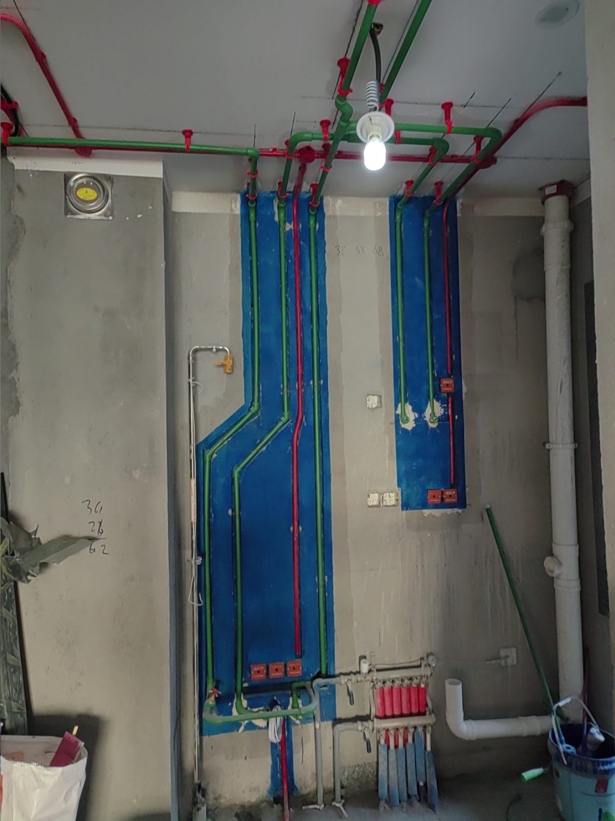 兰溪书院 108㎡ 现代法式中古-水电阶段