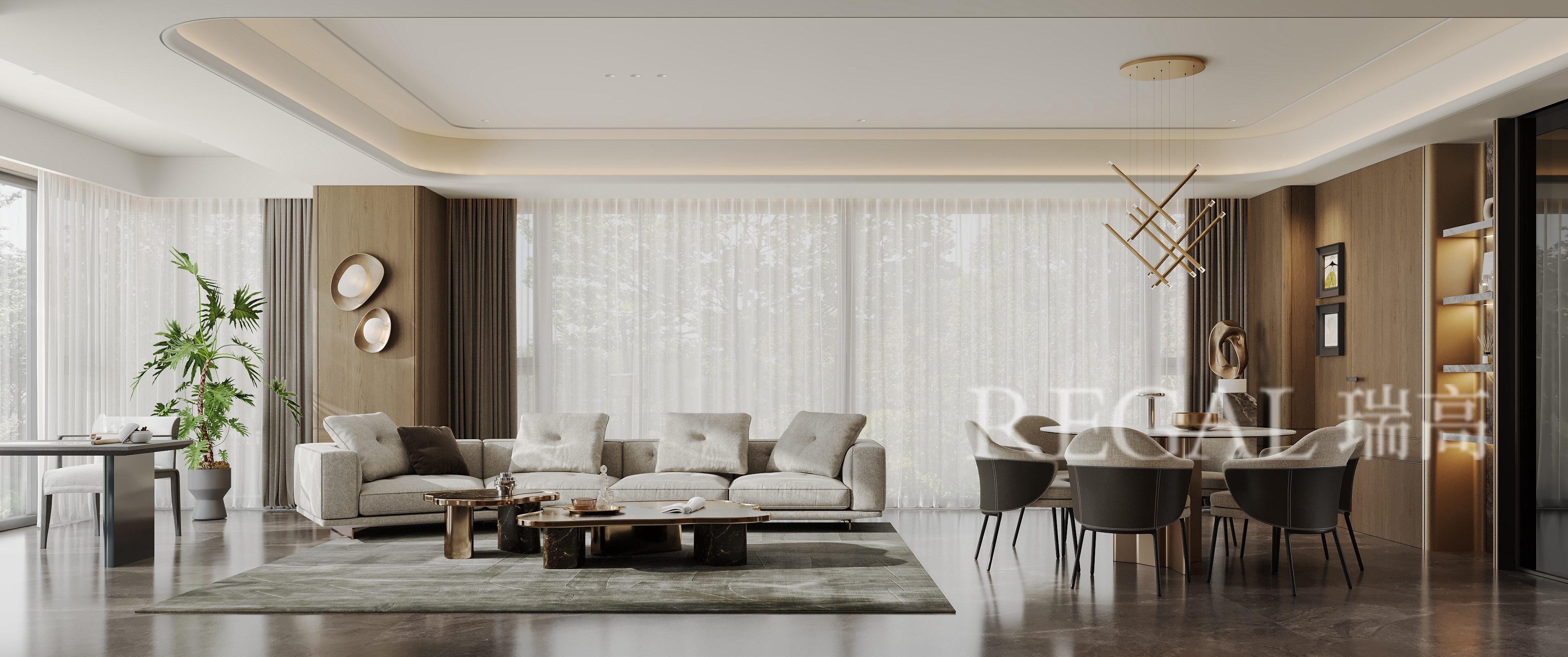 兰溪府185㎡意式轻奢风